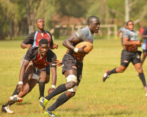 Collins Injera in action against the Monks